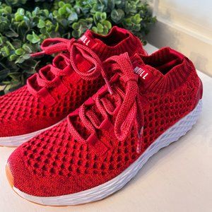 NoBull Women Knit Runner Size 7.5 Red